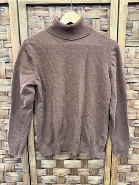 H&M Men's Chocolate Brown Turtleneck Sweater